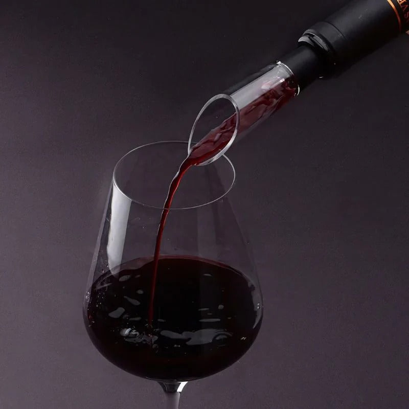 Deschizător Electric de Sticle de Vin cu Tăietor de Sigiliu – Set Automat din Oțel Inoxidabil cu Baterie Reîncărcabilă prin USB.